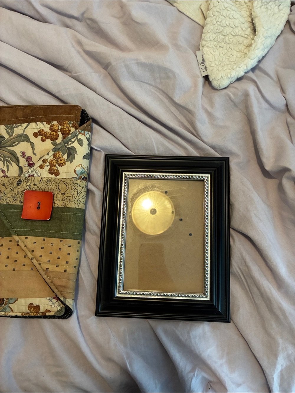 Small black photo frame